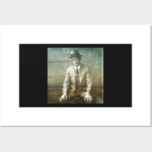 The Man In The Gray Fedora Posters and Art